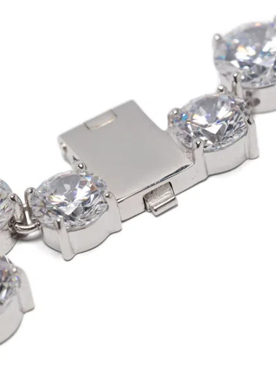 Completedworks Zirconia-embellished Necklace In Metallic