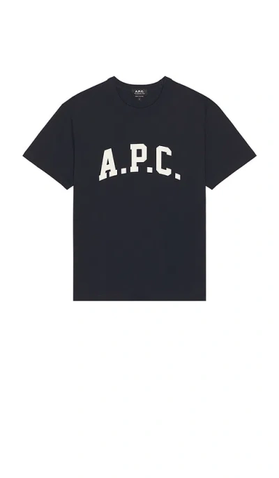 Apc A.p.c. T-shirts And Polos In Black