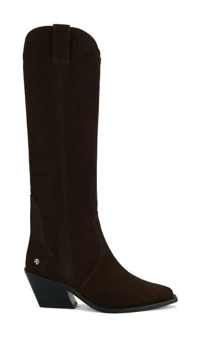 Anine Bing Tall Tania É�´å­� Â€“ Æ·±æ£•è‰². Å°ºç � 41 (also Â€“ 37, 38, 39). In Multi