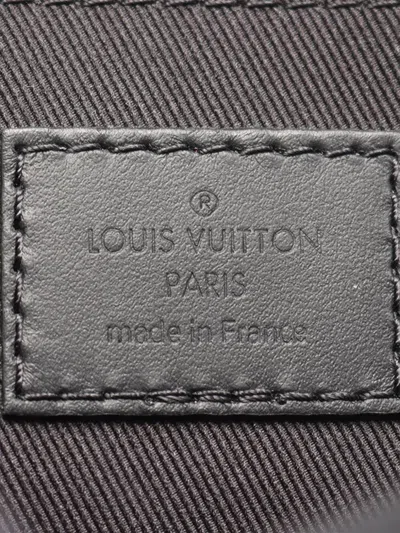 Pre-owned Louis Vuitton 2021-2025 Monogram Taurillon Steamer Pm Satchel In Black