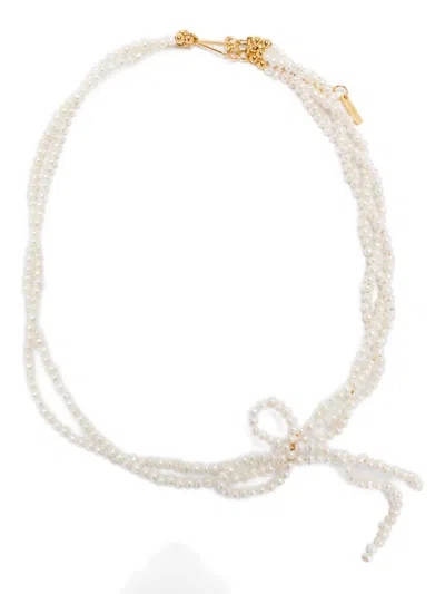 Completedworks An Inquiry Into Contradictions Necklace In White