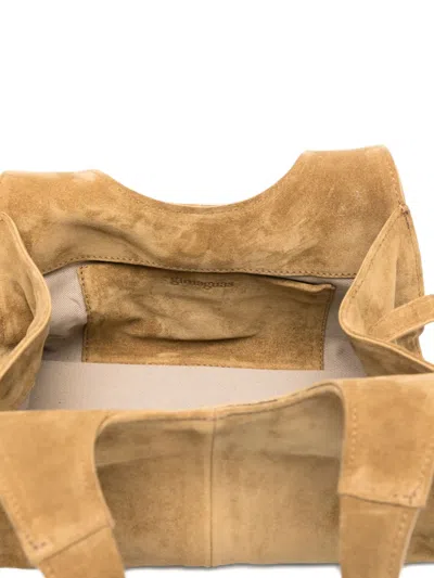 Gimaguas Top-handles Tote Bag In Brown