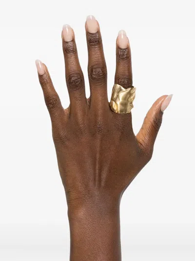 Completedworks Crunched More Ring In Gold