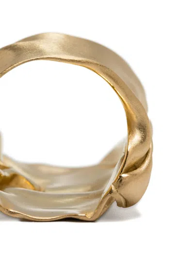 Completedworks Crunched More Ring In Gold