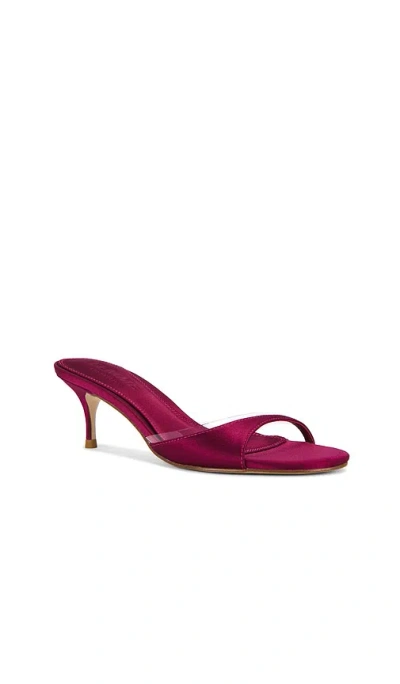 Femme La Capri Æ‹–éž‹ Â€“ Wine Satin. Å°ºç � 9 (also Â€“ 10, 11, 5, 6, 7, 8). In Animal Print