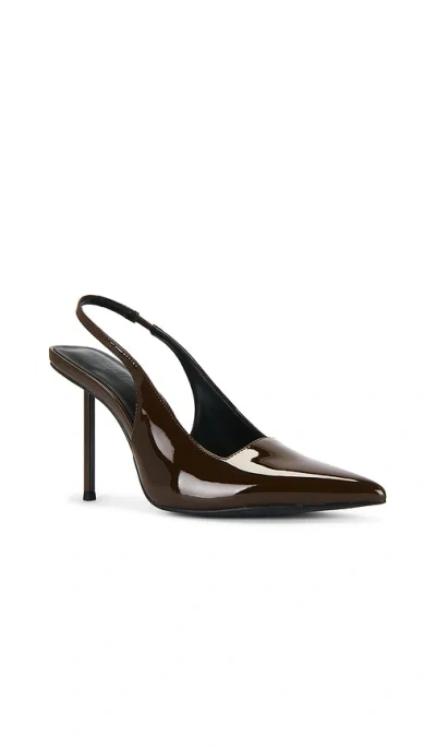 Femme La G63 Slingback Æμ…å�£é«˜è·ÿéž‹ Â€“ Chocolate Patent. Å°ºç � 9 (also Â€“ 10, 11, 5, 6, 7, 8). In Multi