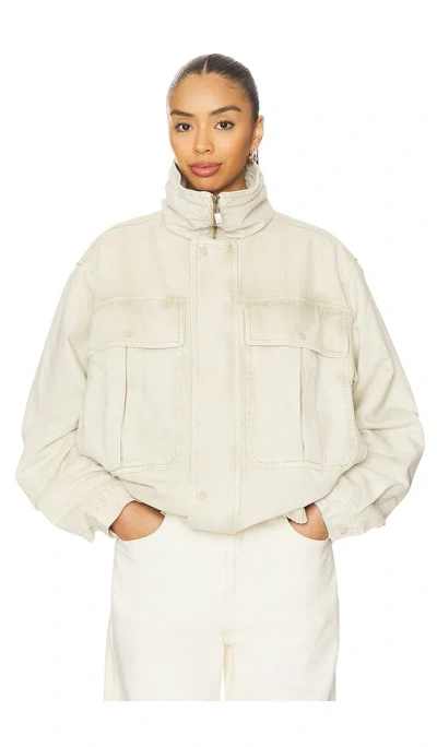 One Teaspoon È“¬è“¬æ„ÿå¤¹å…‹ Â€“ Antique Stone. Å°ºç � Xxs (also Â€“ L, M, S, Xl, Xs). In White