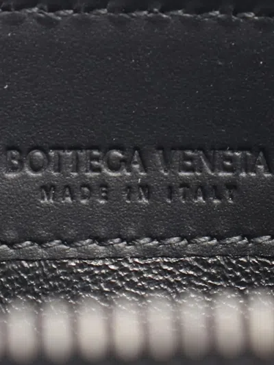 Pre-owned Bottega Veneta 2012-2025 Nappa Intrecciato Wallet Long Wallets In Black