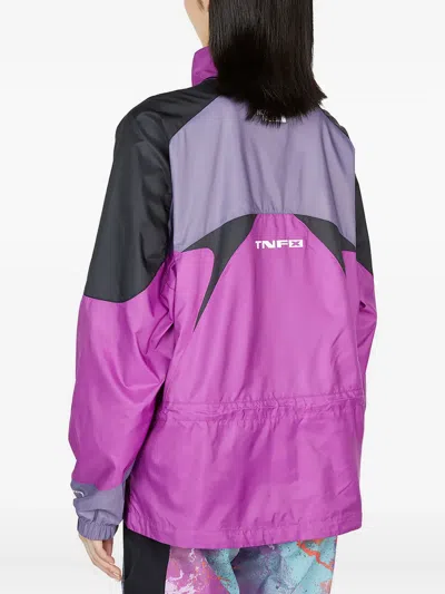 The North Face Tnf X Color-block Windwall Ripstop Jacket In Purple