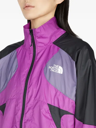 The North Face Tnf X Color-block Windwall Ripstop Jacket In Purple