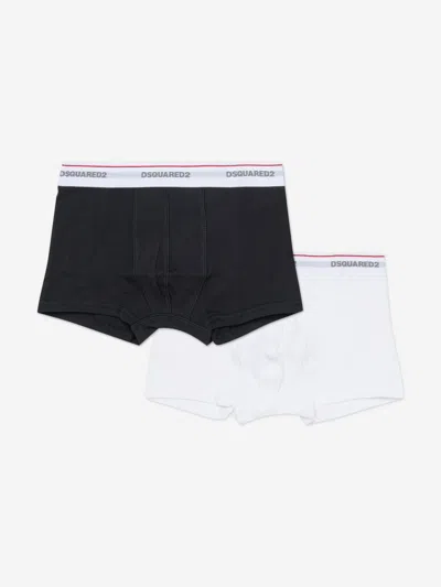 Dsquared2 Kids Set Of 2 Printed Boxers In Multi