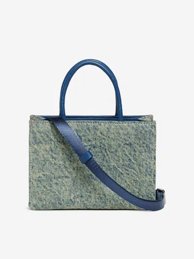 Diesel Dsl 3d Mini Bag In Blue