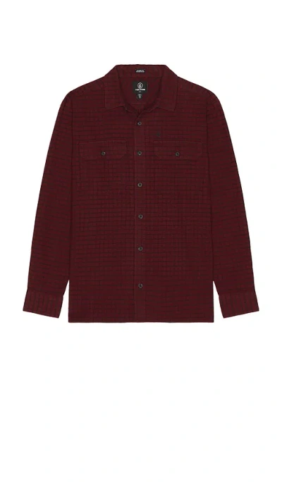 Volcom Augustone É•¿è¢–è¡¬è¡« Â€“ Æ¢…é¹¿æ±�çº¢. Å°ºç � M (also Â€“ L, S, Xl/1x). In Brown