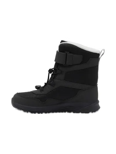 Jack Wolfskin Touch-strap Drawstring Boots In Black