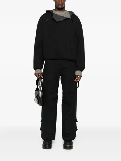 Heliot Emil Interlucent Reversible Windbreaker In Black