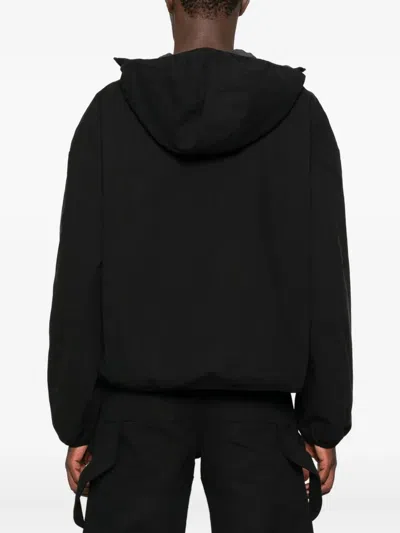 Heliot Emil Interlucent Reversible Windbreaker In Black