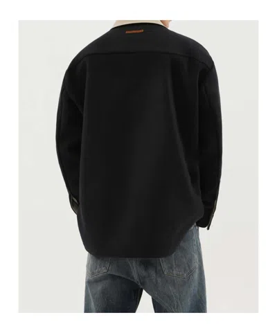 1989 Studio Overshirt Button Up In Black