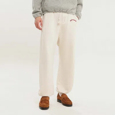 1989 Studio Jogging Pants With Embroidered Detail And Side Pockets In Neutral