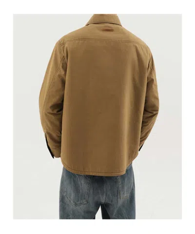 1989 Studio Buttoned Pocket Jacket In Brown