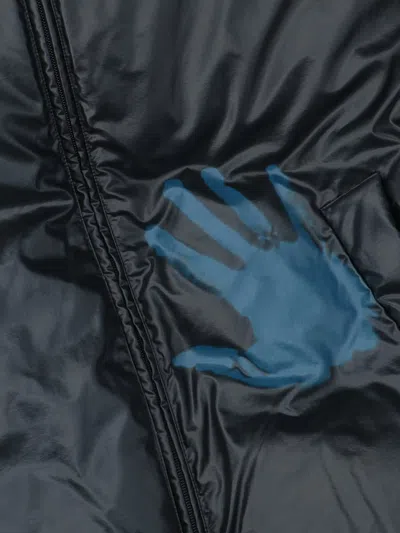 Berner Kuhl Structured Minimalist Jacket With Front Zipper Closure In Blue