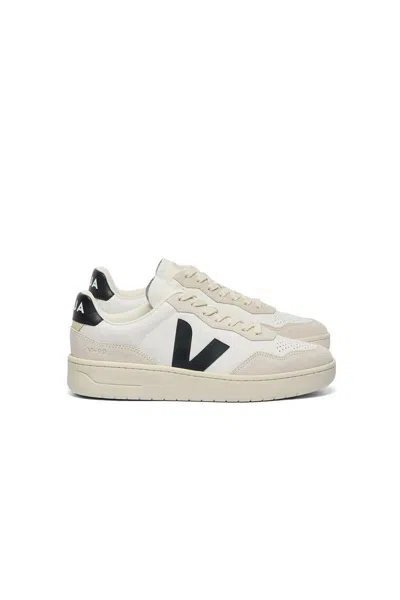 Veja V-10 Panelled Lace-up Sneakers In Multi