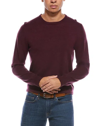 Mette Merino Wool Crewneck Sweater In Red