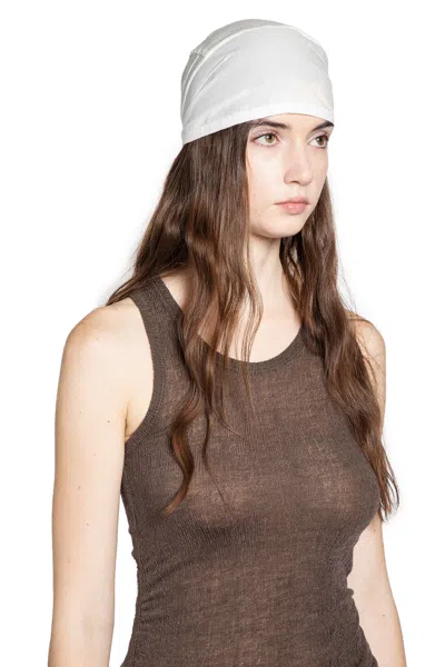 Ann Demeulemeester Cotton/crepe/georgette Mix In White