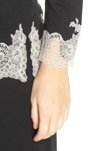 Natori Luxe Shangri-la Pajamas In Black