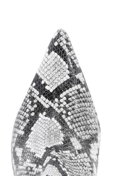 Seychelles Dinner Date Pointed Toe Boot In Animal Print