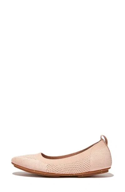 Fitflop Allegro Knit Ballet Flat In Neutral