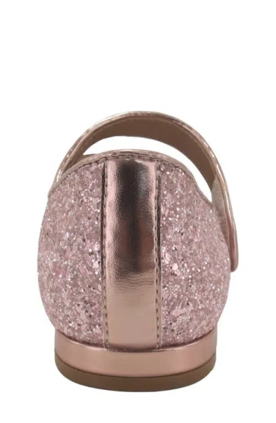 Jellypop Kids' Dalton Glitter Mary Jane Flat In Pink