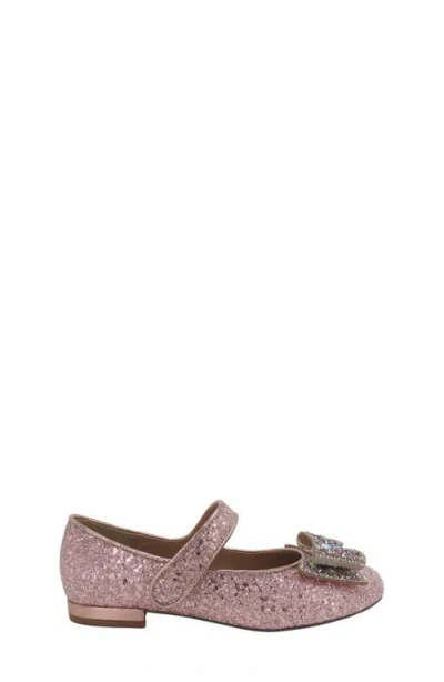 Jellypop Kids' Dalton Glitter Mary Jane Flat In Pink