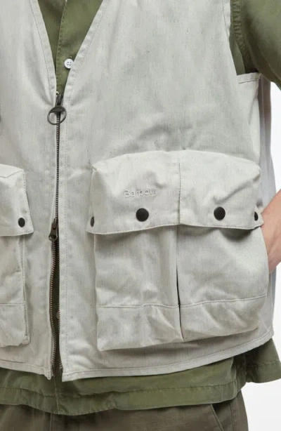 Barbour Modified Westmoreland Vest In Green