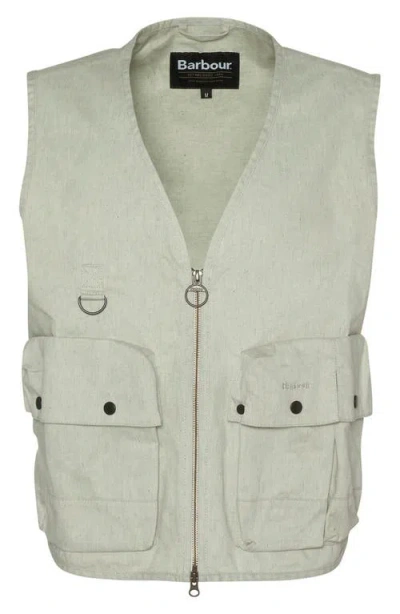 Barbour Modified Westmoreland Vest In Green