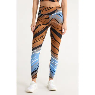 Free People Print Never Better Leggings In Multi