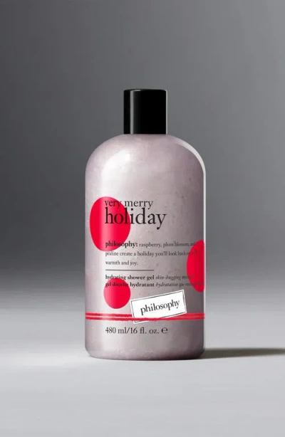 Philosophy Di Lorenzo Serafini Philosophy Peppermint Stick Hydrating Shower Gel, Bubble Bath & Shampoo In Transparent