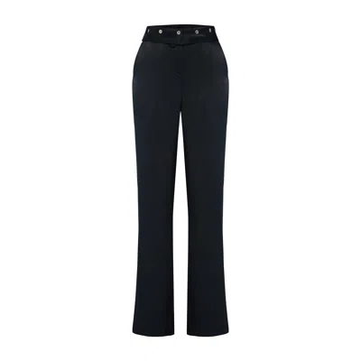 Pcfg Woven Pant With Metal Button In Black