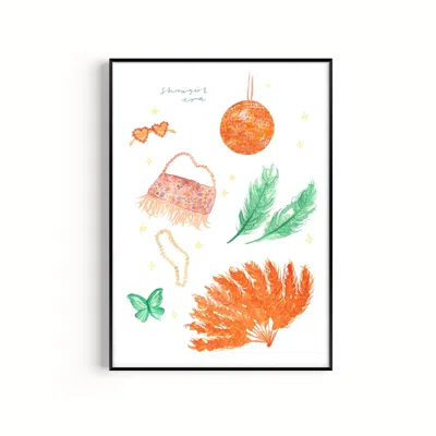 Natalie Cass Art Showgirl Era Art Print - A2 In Multi