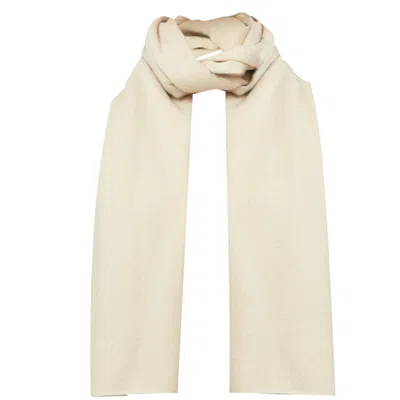 Helen Mcalinden Women's Neutrals Latte Cashmere Travel Wrap In Neutral