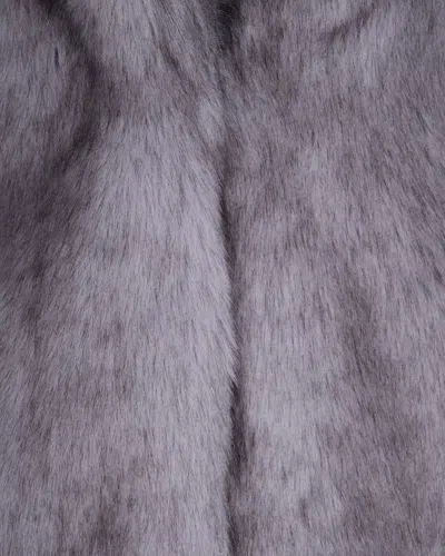 Stand Studio Faux Fur Valentina Jacket In Gray