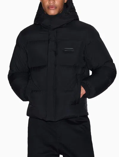 Armani Exchange Coats In Black