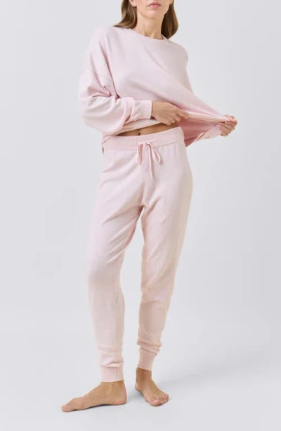 Papinelle Cotton Cashmere Jogger In Pink