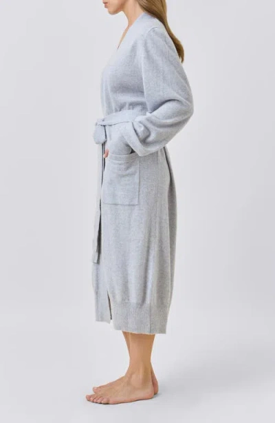 Papinelle Cashmere Robe In Grey