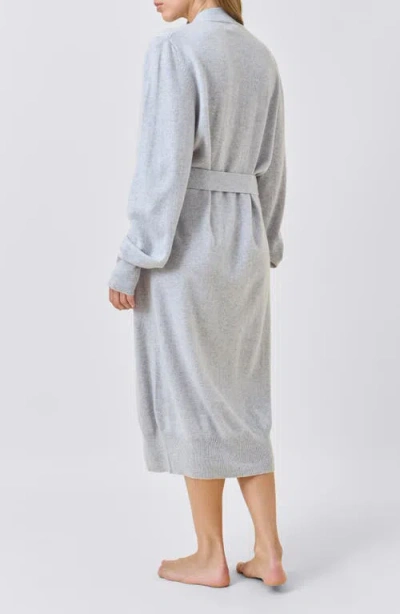 Papinelle Cashmere Robe In Grey