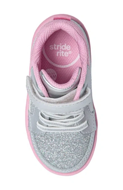 Stride Rite Ames Sneaker In Silver