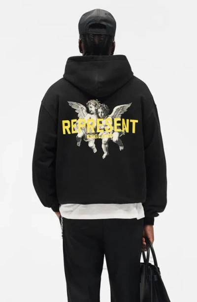 Represent Legacy Cherubs Hoodie In Black