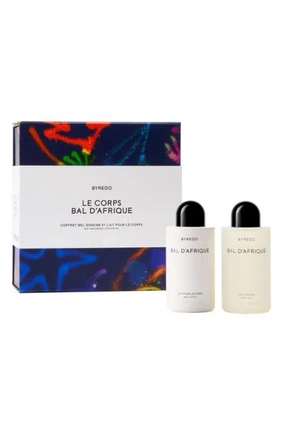 Byredo Le Corps Mojave Ghost Body Wash And Body Lotion Gift Set (limited Edition) In Transparent