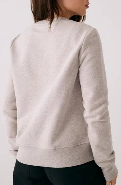 Lole Icon Crewneck Sweatshirt In Gray