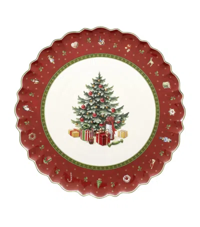 Villeroy & Boch Toy's Delight Cake Plate In Multi