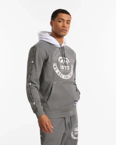 Ecko Unltd . Vibe Block Hoodie In Gray